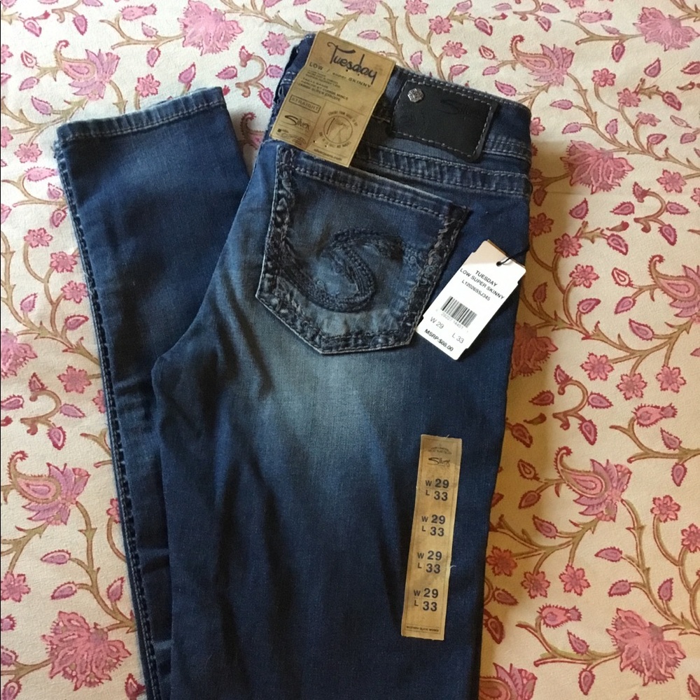 Silver Tuesday Low Super Skinny 29x33